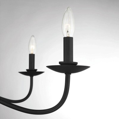 Charis Rustic 5 Light Metal Chandelier