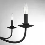 Charis Rustic 5 Light Metal Chandelier Charis Rustic 5 Light Metal Chandelier