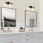 Eadric Modern Black Cylindrical Glass Wall Sconce