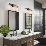 Eadric Modern Black Cylindrical Glass Wall Sconce