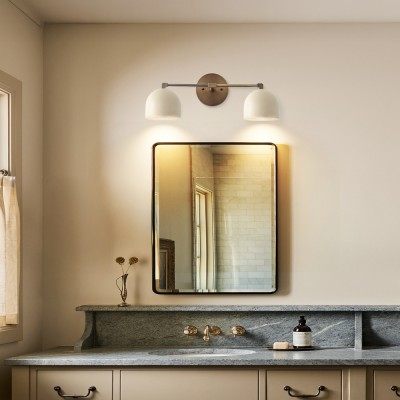 Astair Nordic Metal Deep Ball Vanity Wall Sconce Astair Nordic Metal Deep Ball Vanity Wall Sconce
