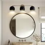 Astair Nordic Metal Deep Ball Vanity Wall Sconce