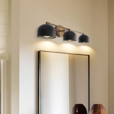 Astair Nordic Metal Deep Ball Vanity Wall Sconce Astair Nordic Metal Deep Ball Vanity Wall Sconce