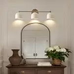 Astair Nordic Metal Deep Ball Vanity Wall Sconce