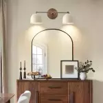 Astair Nordic Metal Deep Ball Vanity Wall Sconce