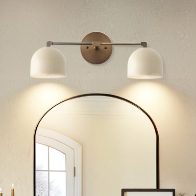 Astair Nordic Metal Deep Ball Vanity Wall Sconce Astair Nordic Metal Deep Ball Vanity Wall Sconce