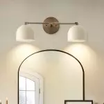 Astair Nordic Metal Deep Ball Vanity Wall Sconce