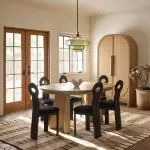 Yves Contemporary Tiered Green Glass Pendant Light