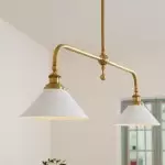Foxx Retro Conical Porcelain Pendant Light Foxx Retro Conical Porcelain Pendant Light