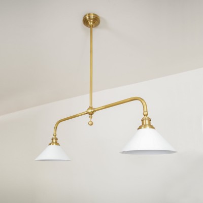 Foxx Retro Conical Porcelain Pendant Light