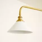 Foxx Retro Conical Porcelain Pendant Light Foxx Retro Conical Porcelain Pendant Light