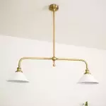 Foxx Retro Conical Porcelain Pendant Light Foxx Retro Conical Porcelain Pendant Light