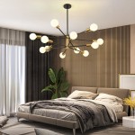 Drayven Modern Tiered Sputnik Metal Chandelier Drayven Modern Tiered Sputnik Metal Chandelier