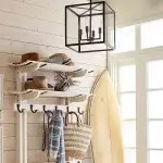 Bralen Rustic Square Lantern Glass Pendant Light Bralen Rustic Square Lantern Glass Pendant Light