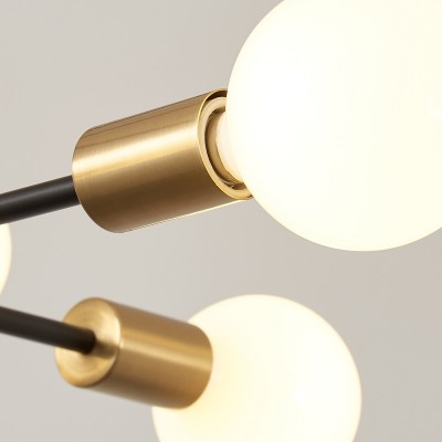 Drayven Modern Tiered Sputnik Metal Chandelier