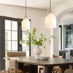 Drilon Nordic Minimalist Morandi Matte Metal Pendant Light