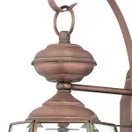 Riannon Country Metal Lantern Sconce