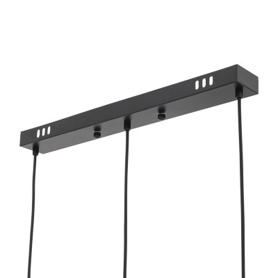 Mhyrra Farmhouse 3-Light Grey Glass Crystal Pendant Light Mhyrra Farmhouse 3-Light Grey Glass Crystal Pendant Light