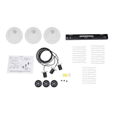 Mhyrra Farmhouse 3-Light Grey Glass Crystal Pendant Light Mhyrra Farmhouse 3-Light Grey Glass Crystal Pendant Light