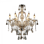 Iker Industrial Black 5-Light Metal Drum Chandelier Iker Industrial Black 5-Light Metal Drum Chandelier