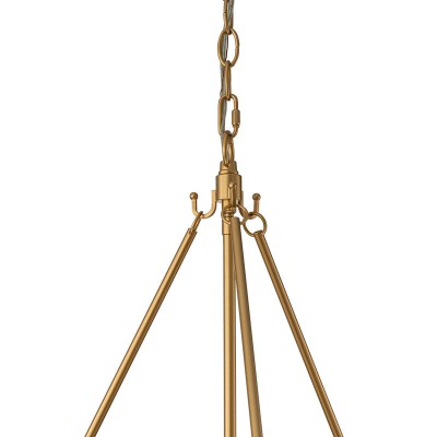 Coriander Farmhouse Water Ripple Glass Drum Chandelier Coriander Farmhouse Water Ripple Glass Drum Chandelier