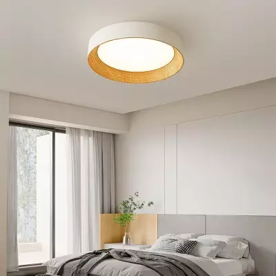 Calixte Minimalist LED Round Metal Ceiling Light Calixte Minimalist LED Round Metal Ceiling Light