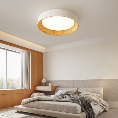Calixte Minimalist LED Round Metal Ceiling Light Calixte Minimalist LED Round Metal Ceiling Light
