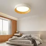 Calixte Minimalist LED Round Metal Ceiling Light