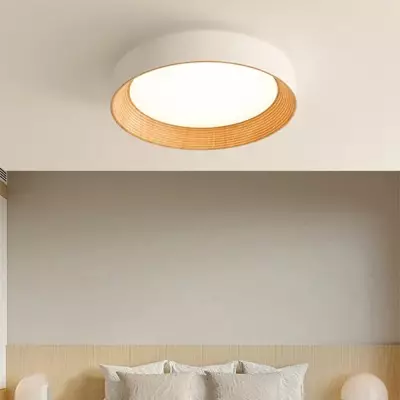 Calixte Minimalist LED Round Metal Ceiling Light Calixte Minimalist LED Round Metal Ceiling Light
