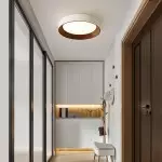 Calixte Minimalist LED Round Metal Ceiling Light