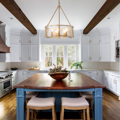 Coriander Farmhouse Water Ripple Glass Drum Chandelier Coriander Farmhouse Water Ripple Glass Drum Chandelier