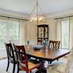 Coriander Farmhouse Water Ripple Glass Drum Chandelier