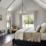 Coriander Farmhouse Water Ripple Glass Drum Chandelier