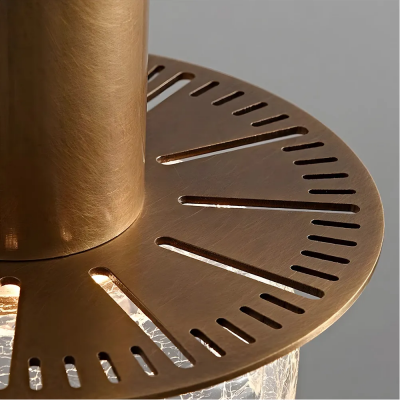 Arloen Modern Crackle Glass Pendant Light Arloen Modern Crackle Glass Pendant Light