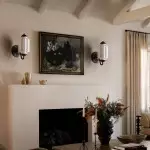 Cyrilith Vintage Milk Glass Oiled Brass Eloise Sconce