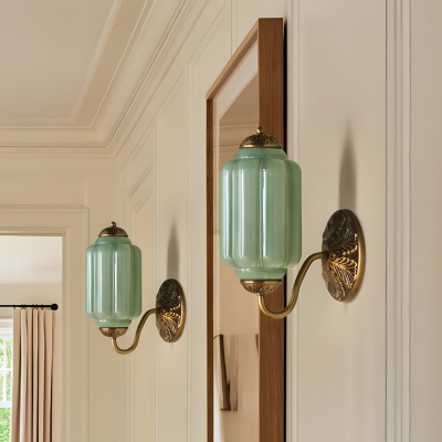Cyrilith Vintage Milk Glass Oiled Brass Eloise Sconce Cyrilith Vintage Milk Glass Oiled Brass Eloise Sconce