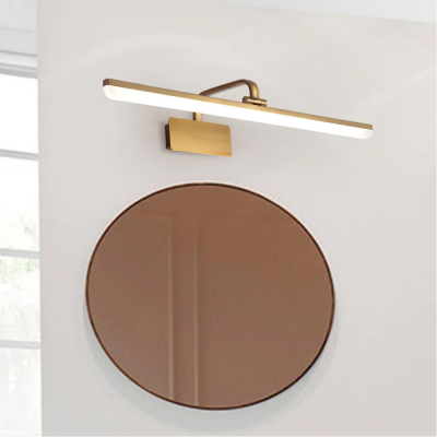Jaryn Rustic LED Bar Brass Wall Light Jaryn Rustic LED Bar Brass Wall Light