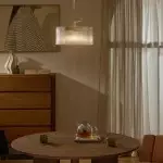 Erisen Farmhouse Ribbed Glass Pendant Light