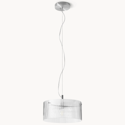 Erisen Farmhouse Ribbed Glass Pendant Light Erisen Farmhouse Ribbed Glass Pendant Light