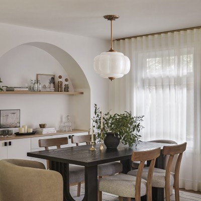 Ozita Retro Semi-Flush Mount Eloise Pendant Light Ozita Retro Semi-Flush Mount Eloise Pendant Light