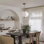 Ozita Retro Semi-Flush Mount Eloise Pendant Light