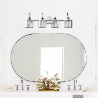 Naeris Modern Square Crystal Wall Sconce Naeris Modern Square Crystal Wall Sconce