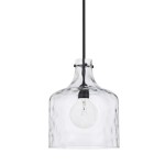 Tydon Minimalist Water Ripple Glass Pendant Light
