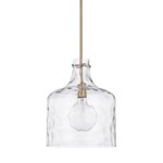 Tydon Minimalist Water Ripple Glass Pendant Light