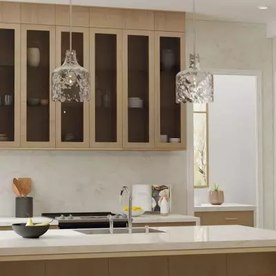 Tydon Minimalist Water Ripple Glass Pendant Light Tydon Minimalist Water Ripple Glass Pendant Light