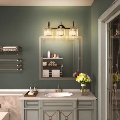 Naeris Modern Square Crystal Wall Sconce Naeris Modern Square Crystal Wall Sconce