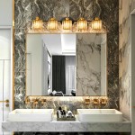 Naeris Modern Square Crystal Wall Sconce