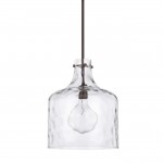 Tydon Minimalist Water Ripple Glass Pendant Light