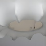 Joaquin Creative White Cocoon Pendant Light