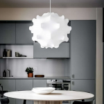 Joaquin Creative White Cocoon Pendant Light